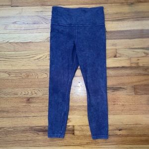 Purple Athleta 7/8 Length Leggings Size S